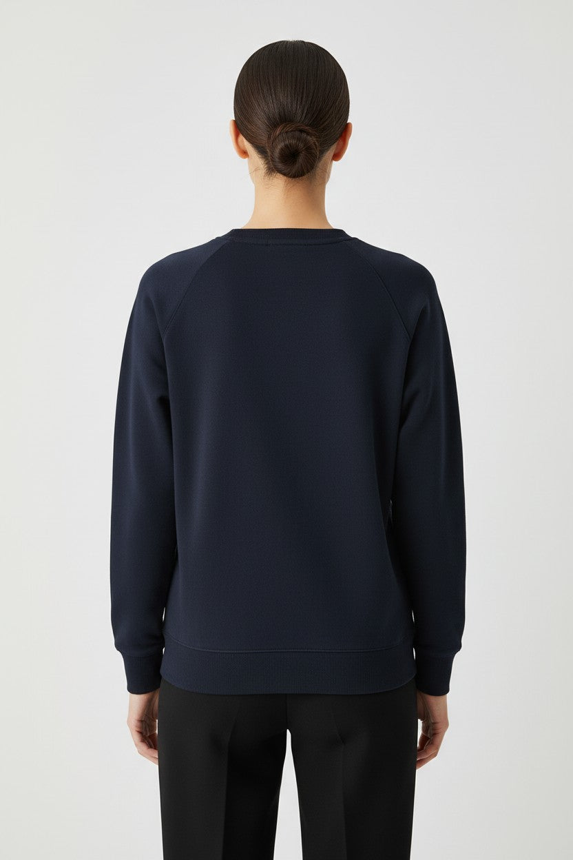 Tommy Hilfiger Jeans Damen Sweatshirt Blau Größe M