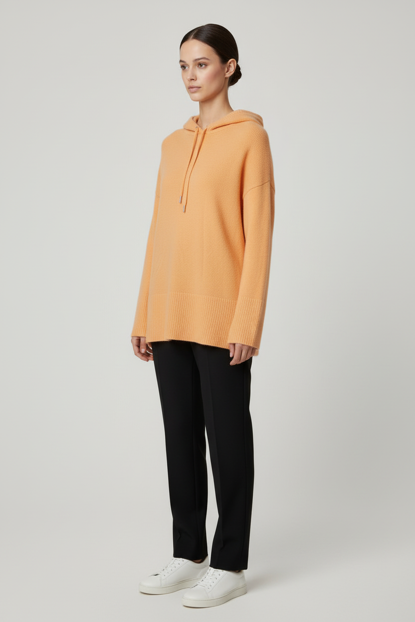 ESPRIT Damen Kapuzenpullover Gelb Größe M