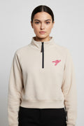 ESPRIT Damen Sweatshirt Beige Größe M