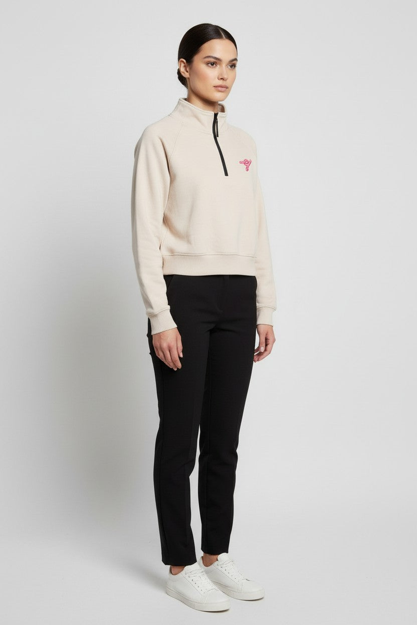 ESPRIT Damen Sweatshirt Beige Größe M