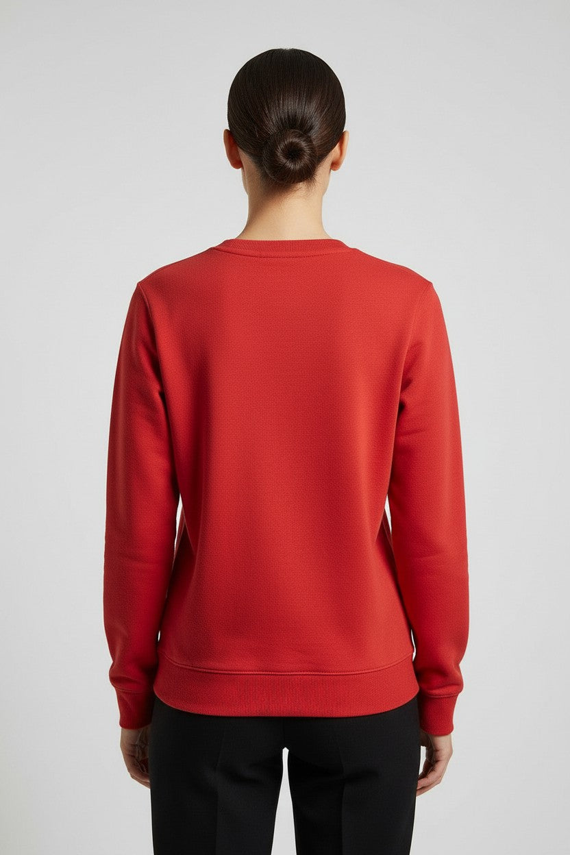 Guess Damen Sweatshirt Rot Größe M