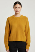 Replay Damen Strickpullover Gelb Größe M/L