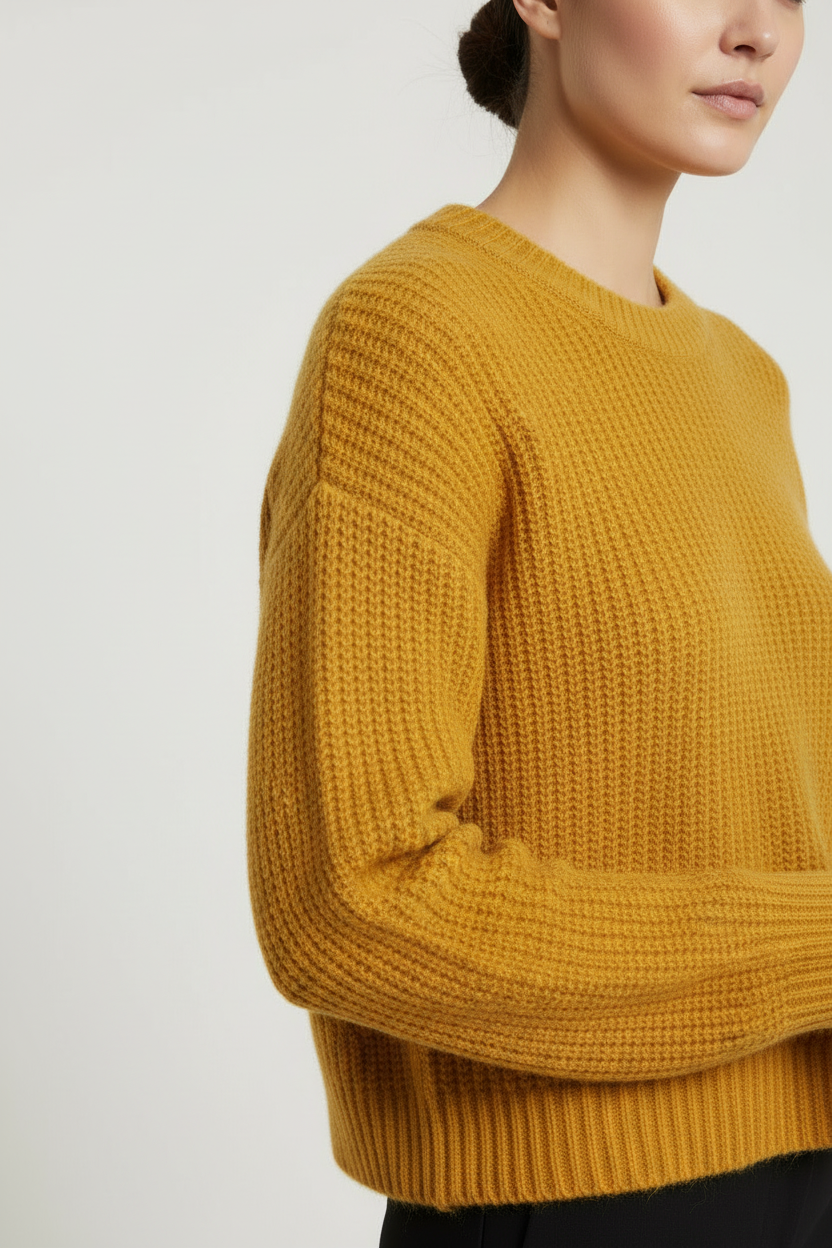 Replay Damen Strickpullover Gelb Größe M/L