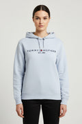 Tommy Hilfiger Damen Kapuzenpullover Blau Größe L