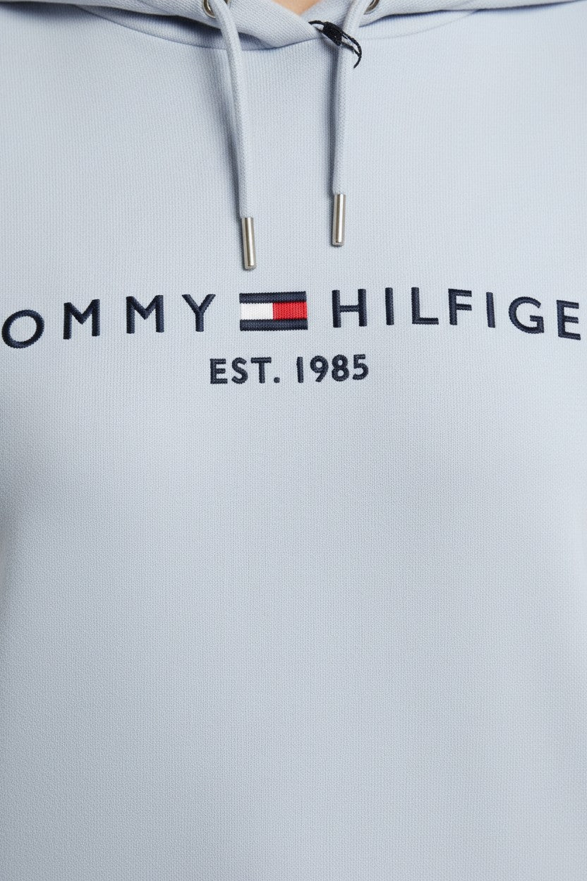 Tommy Hilfiger Damen Kapuzenpullover Blau Größe L