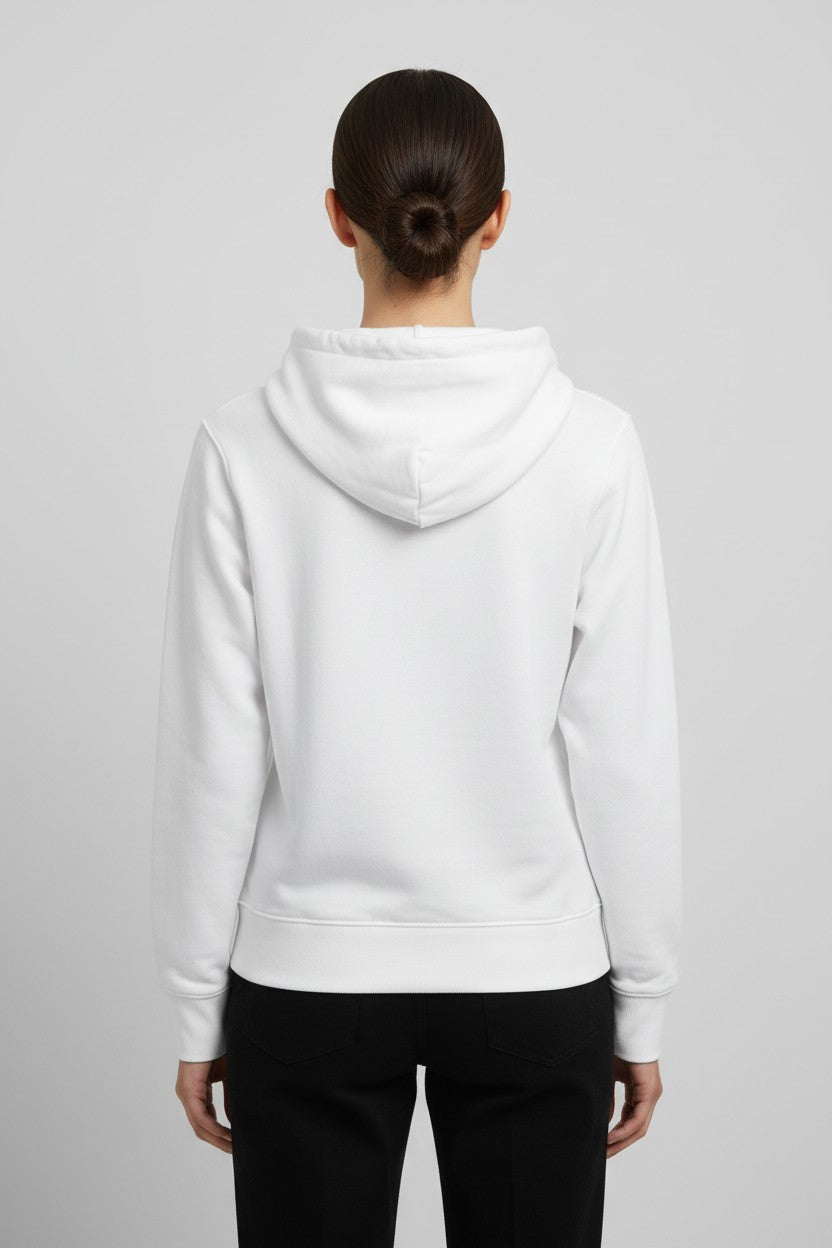 Tommy Hilfiger Damen Kapuzenpullover Weiß Größe S