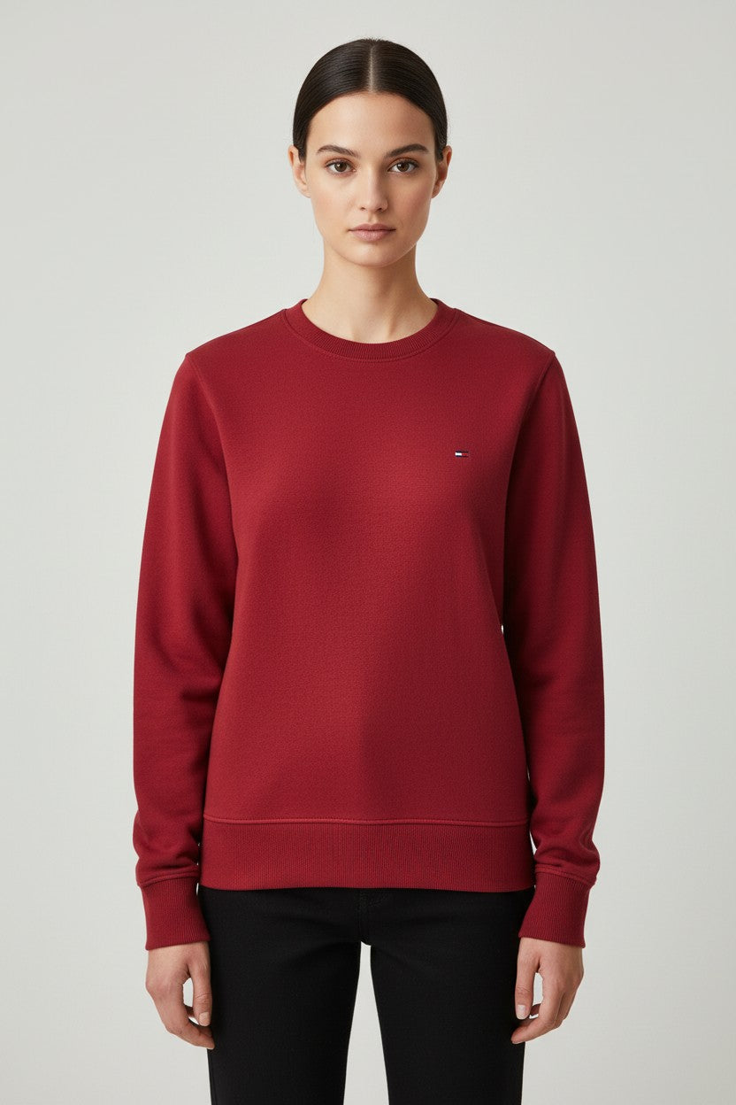 Tommy Hilfiger Damen Sweatshirt Pink Größe L