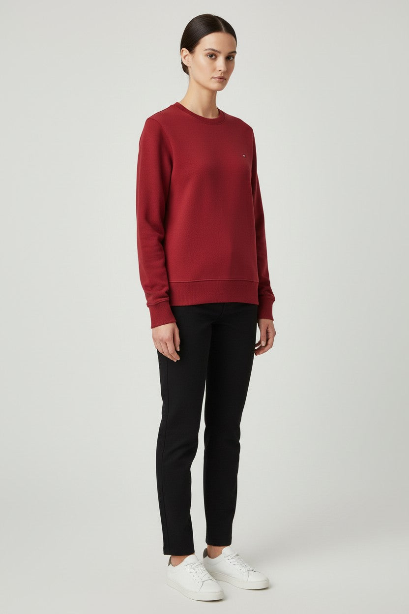 Tommy Hilfiger Damen Sweatshirt Pink Größe L