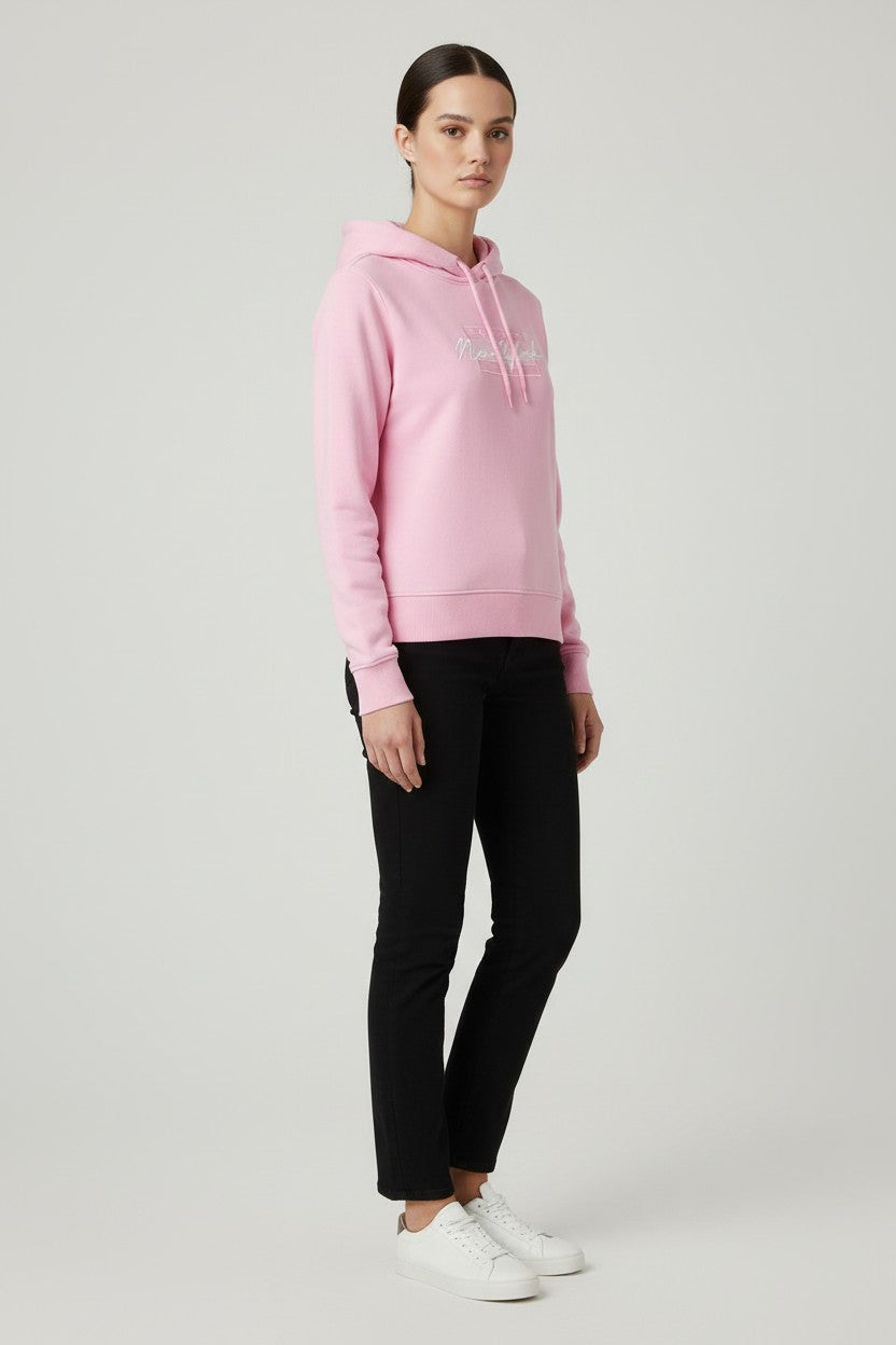 Tommy Hilfiger Jeans Damen Kapuzenpullover Pink Größe M