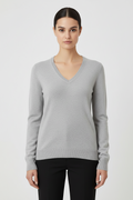 United Colors of Benetton Damen Pullover Grau Größe S