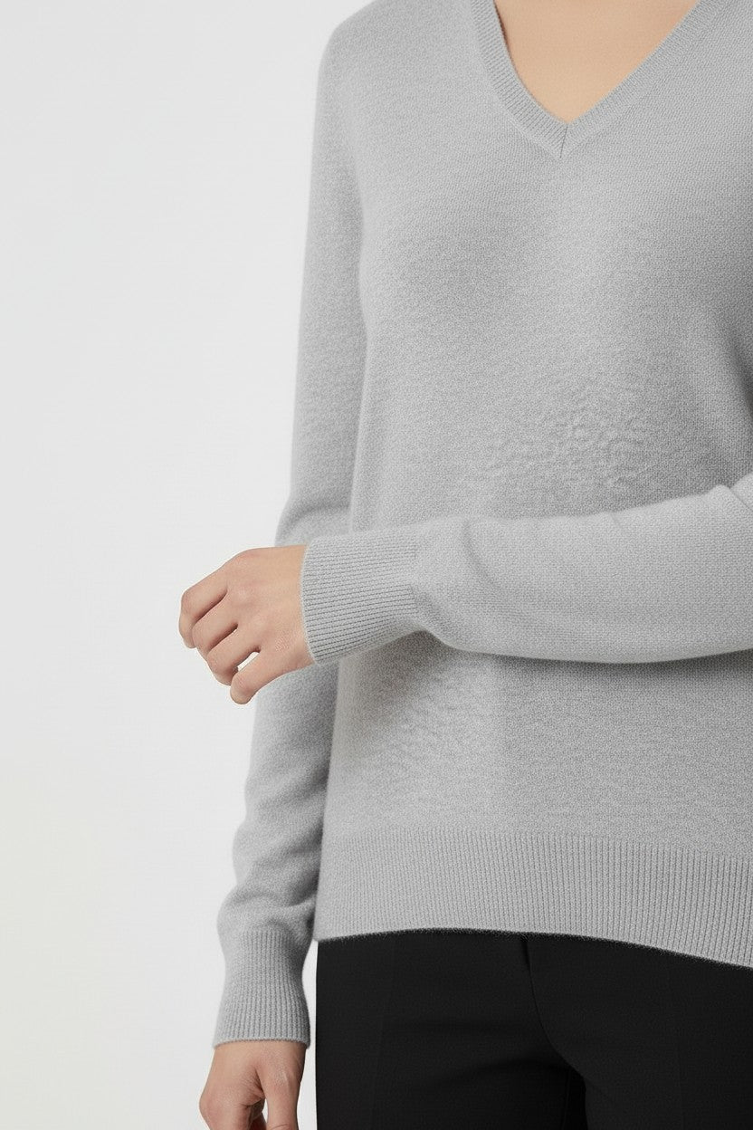 United Colors of Benetton Damen Pullover Grau Größe S