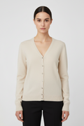 United Colors of Benetton Damen Strickjacke Beige Größe M