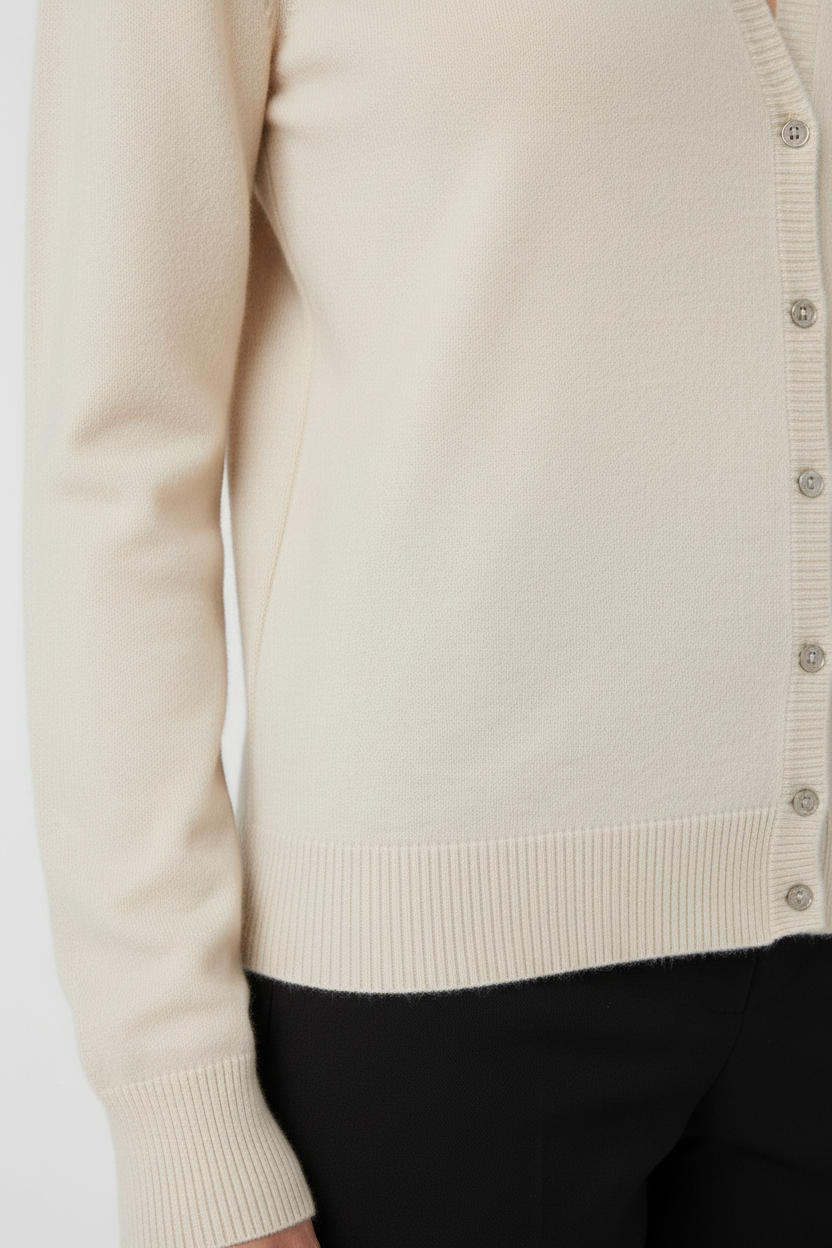 United Colors of Benetton Damen Strickjacke Beige Größe M