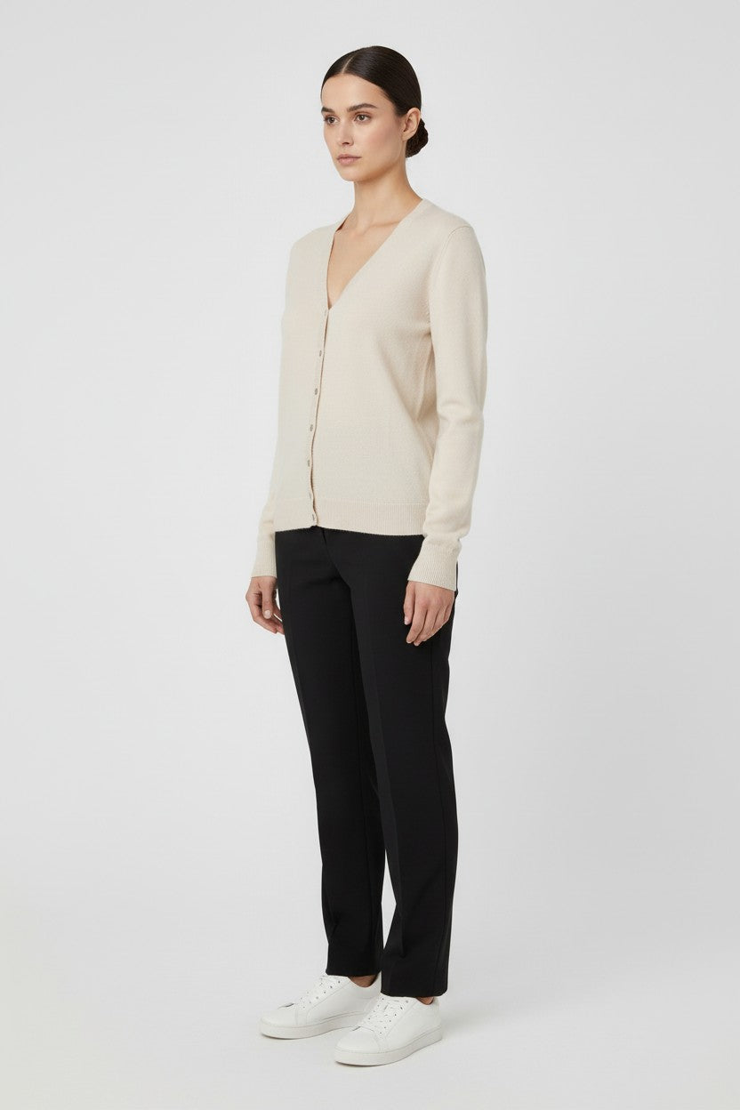 United Colors of Benetton Damen Strickjacke Beige Größe M