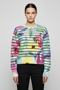 Desigual Damen Strickpullover Mehrfarbig Größe L