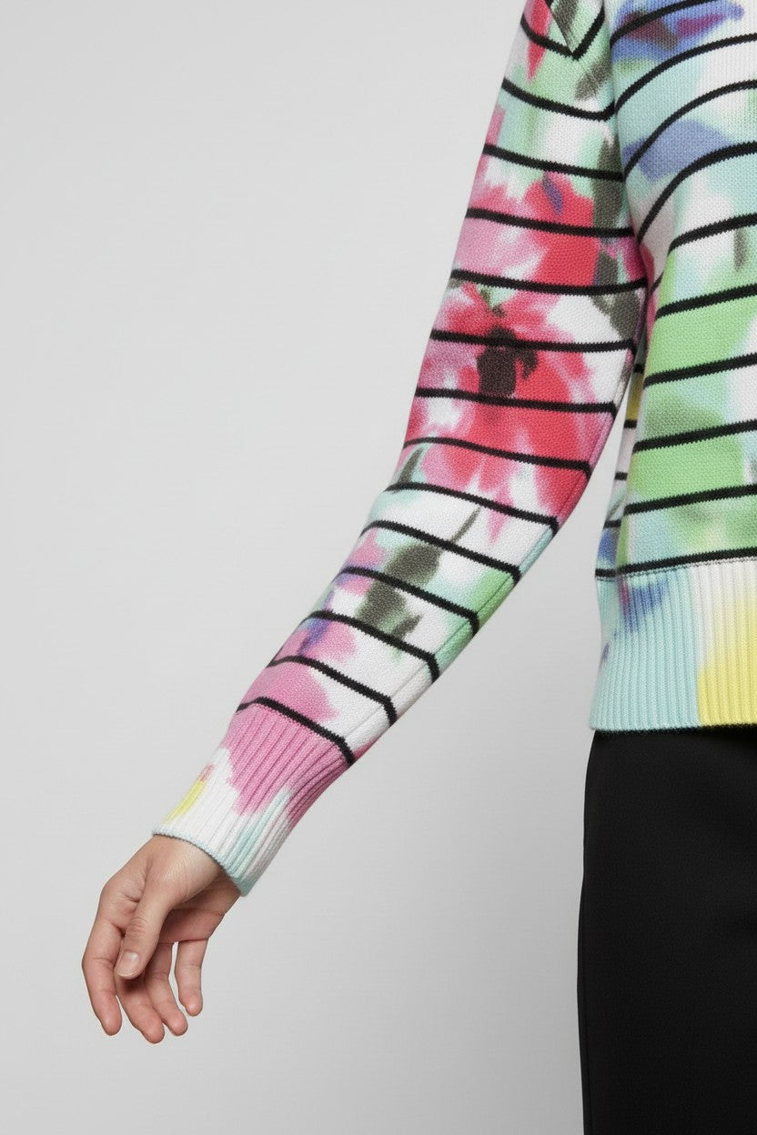 Desigual Damen Strickpullover Mehrfarbig Größe L