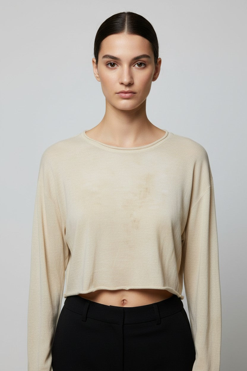 Diesel Damen Strickpullover Gelb Größe M