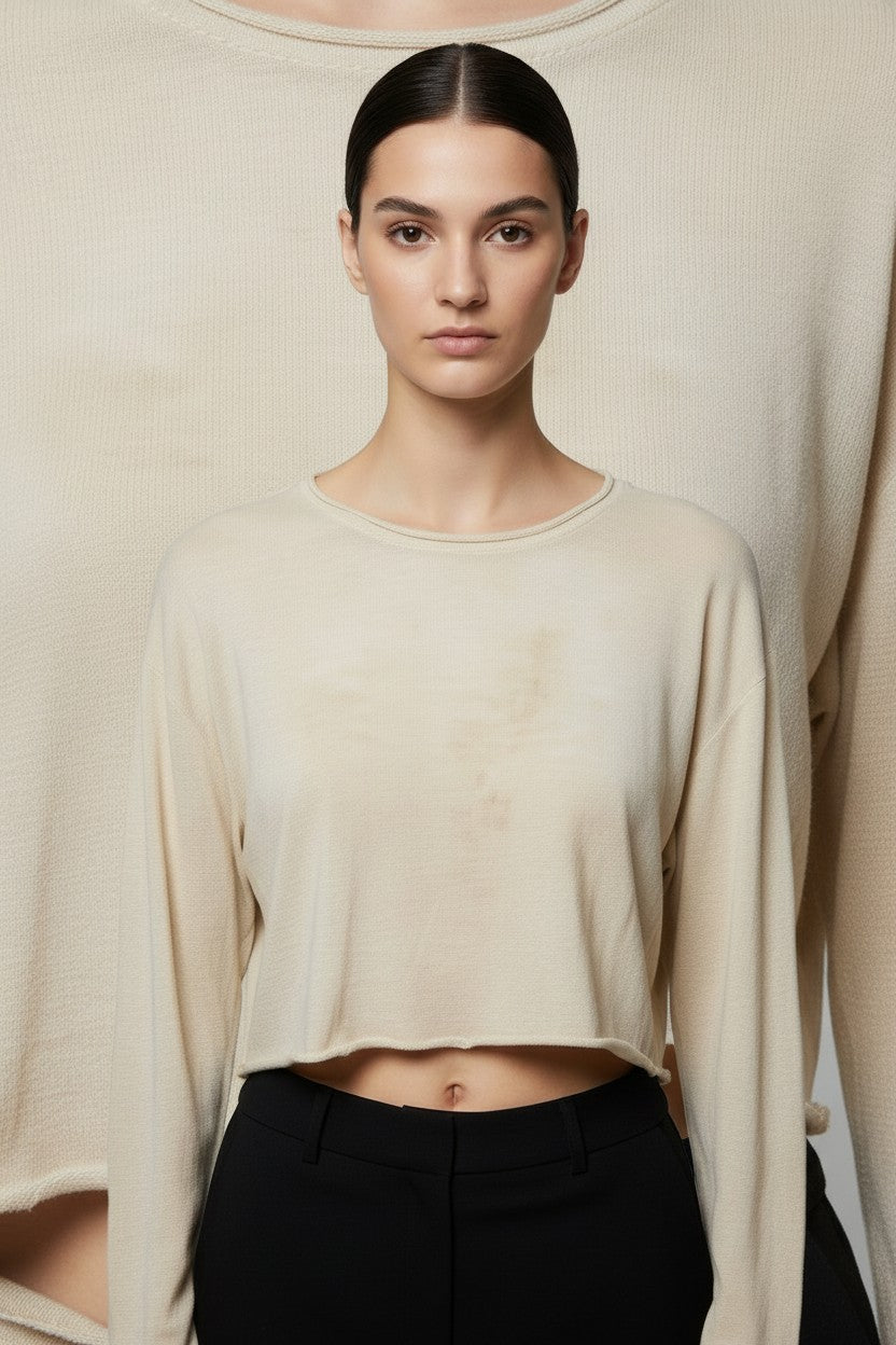 Diesel Damen Strickpullover Gelb Größe M