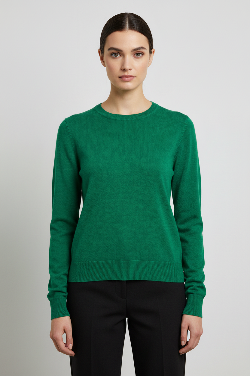 ESPRIT Damen Strickpullover Grün Größe M