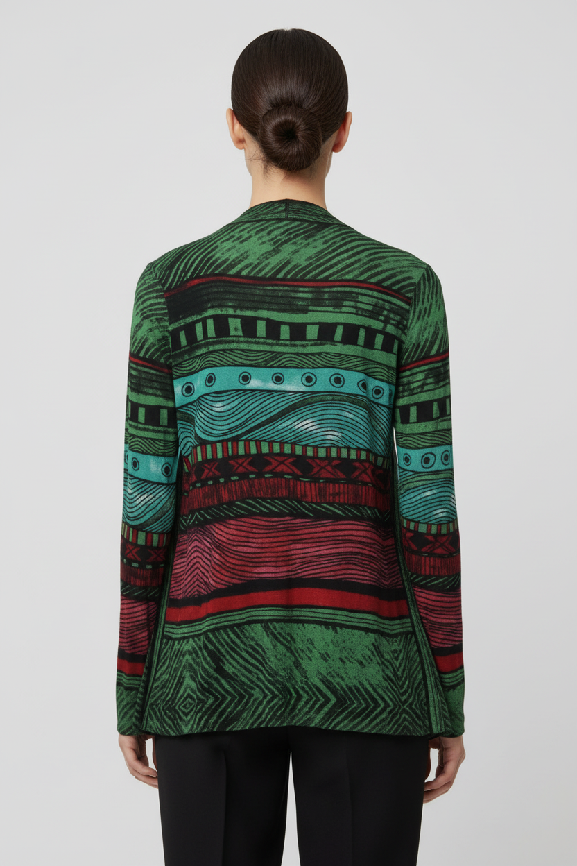 Desigual Damen Strickjacke Mehrfarbig Größe XL