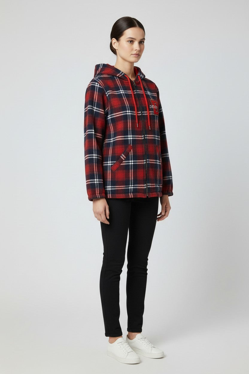DKNY Damen Kapuzenpullover Mehrfarbig Größe M