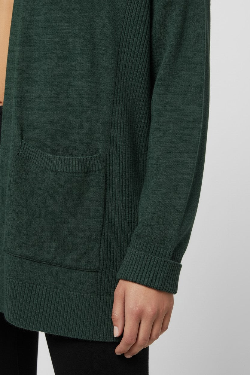 ESPRIT Damen Strickjacke Grün Größe L
