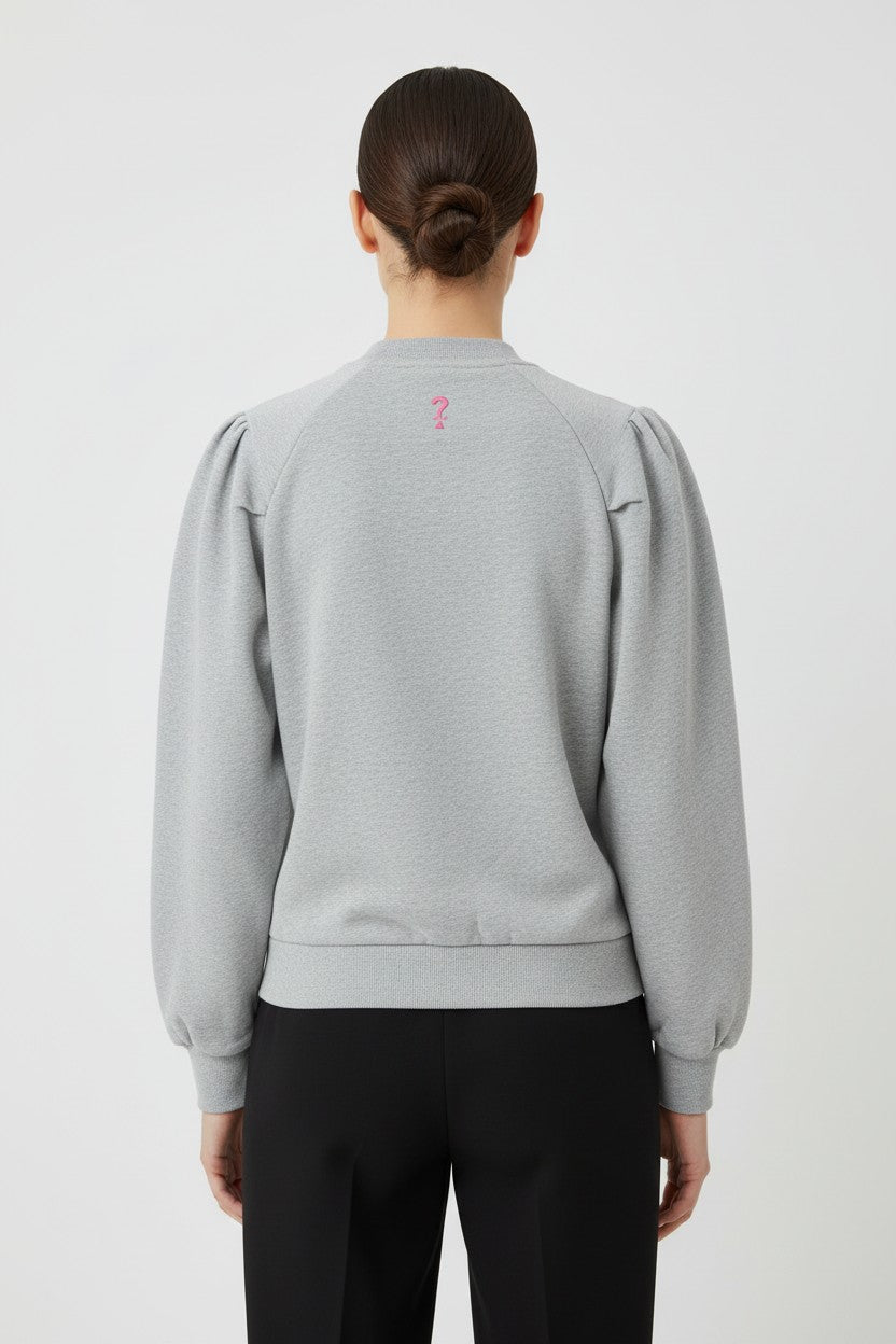 Guess Damen Sweatshirt Grau Größe S