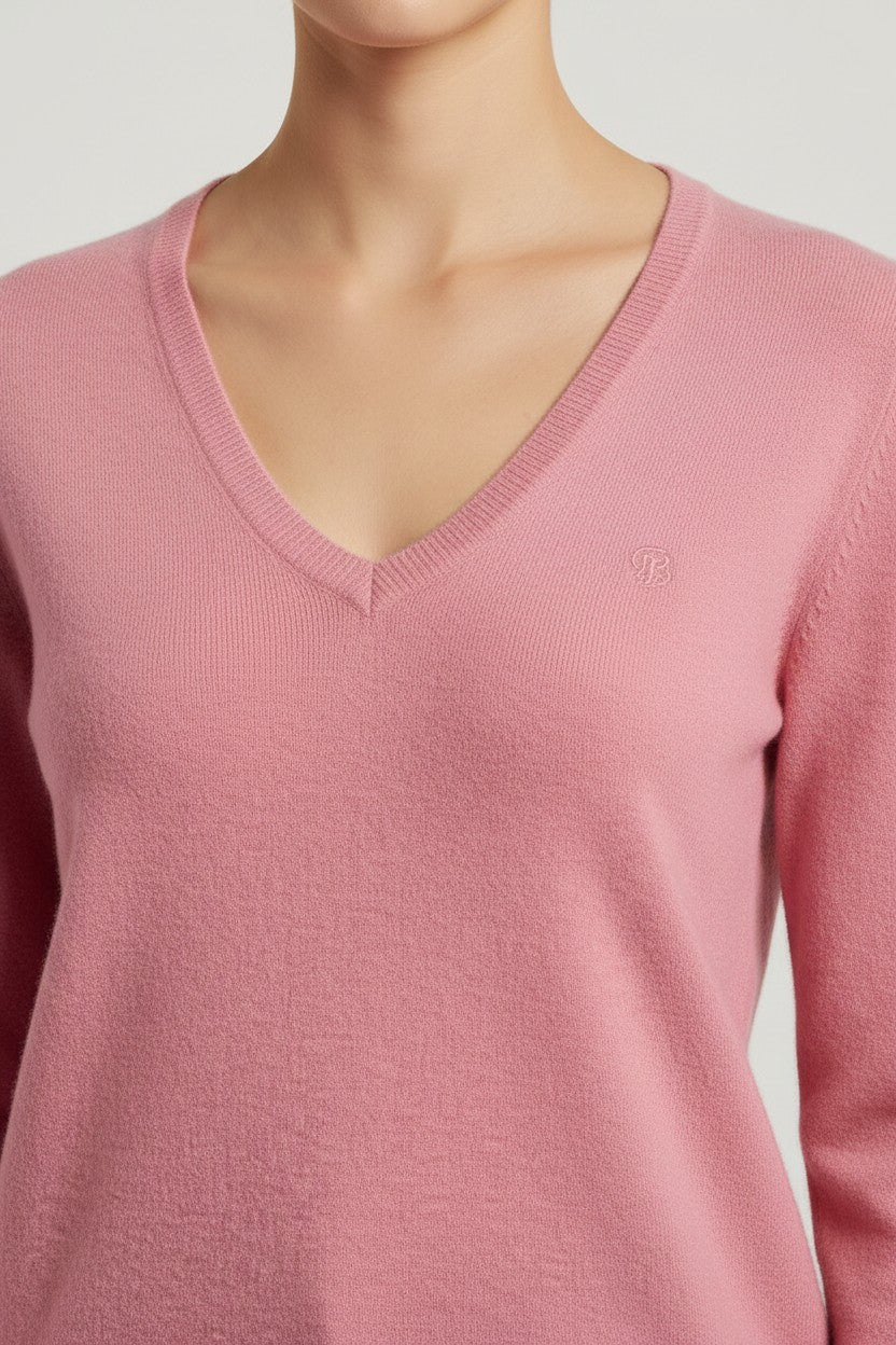 ESPRIT Damen Pullover Pink Größe XL
