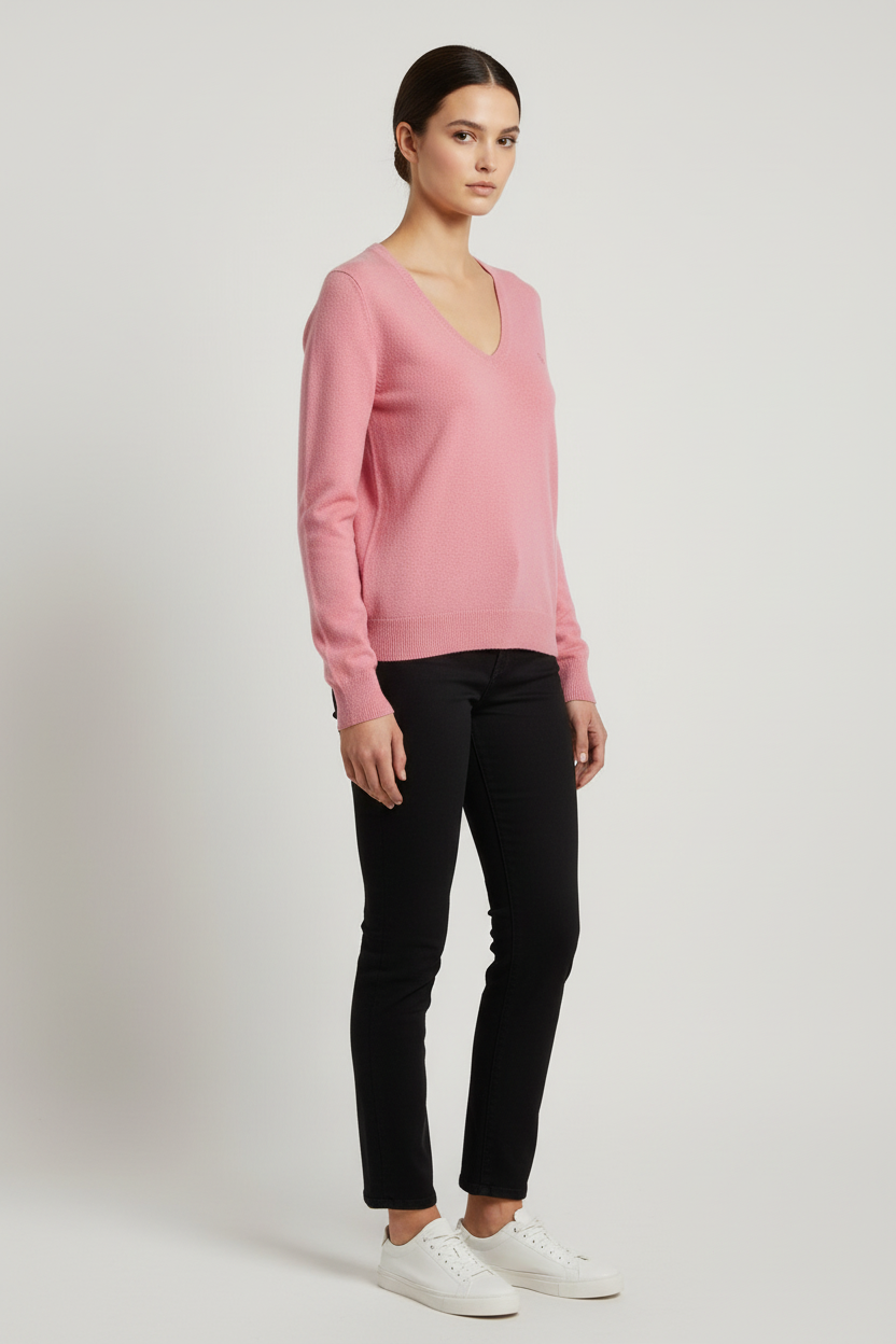 ESPRIT Damen Pullover Pink Größe XL