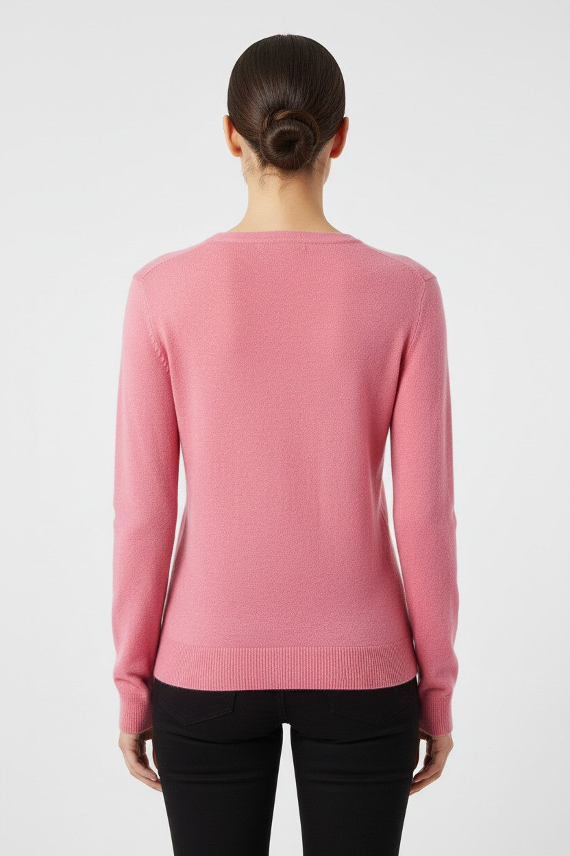 ESPRIT Damen Pullover Pink Größe XL