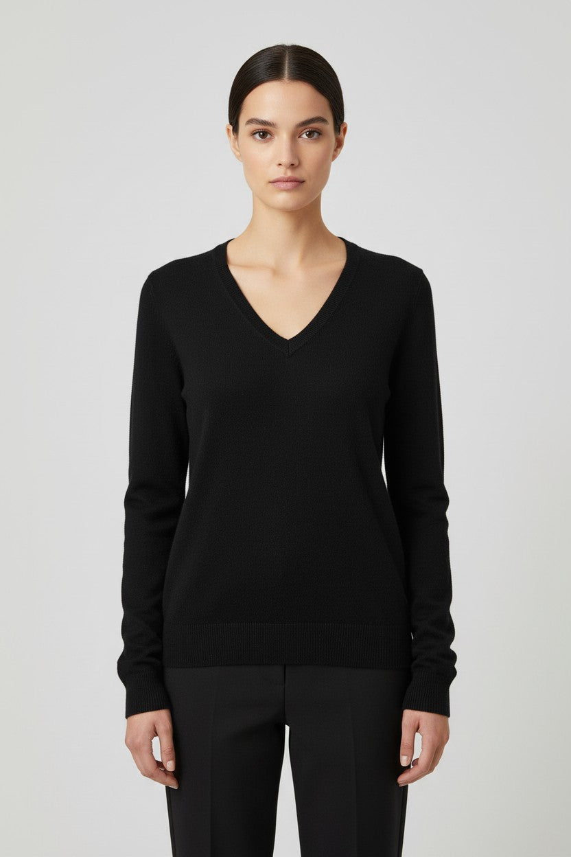 ESPRIT Damen Pullover Schwarz Größe XL