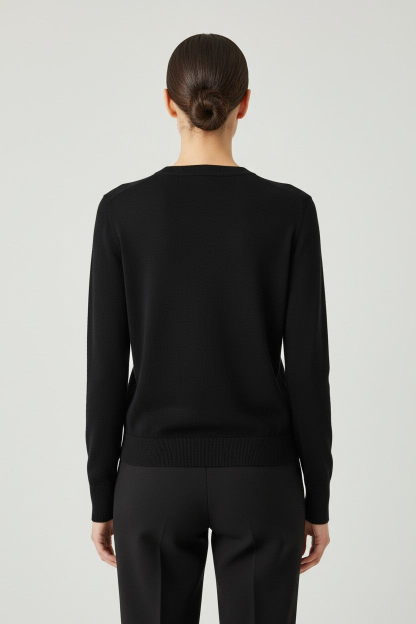 ESPRIT Damen Pullover Schwarz Größe XL