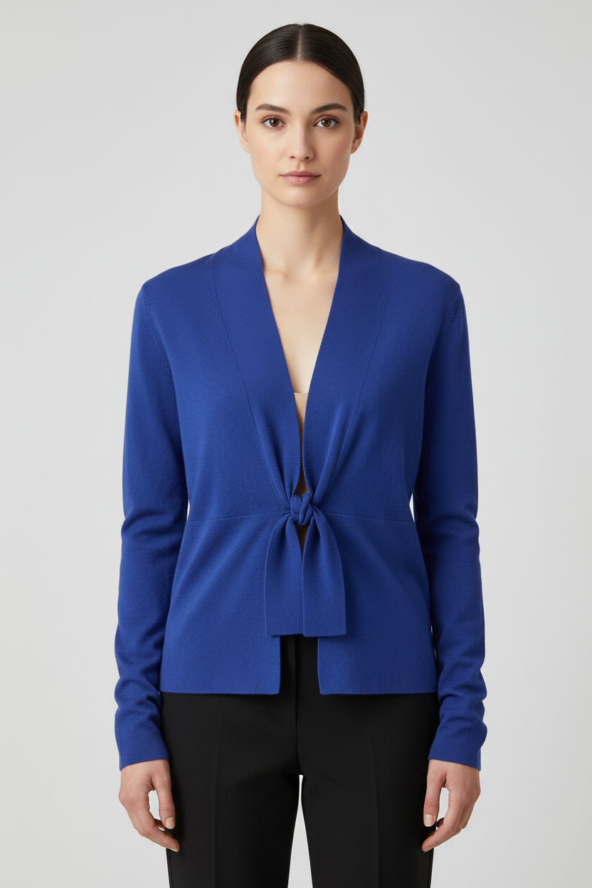 ESPRIT Damen Strickjacke Blau Größe S