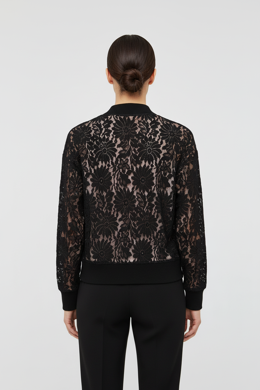 Guess Damen Sweatshirt Schwarz Mehrfarbig Größe S