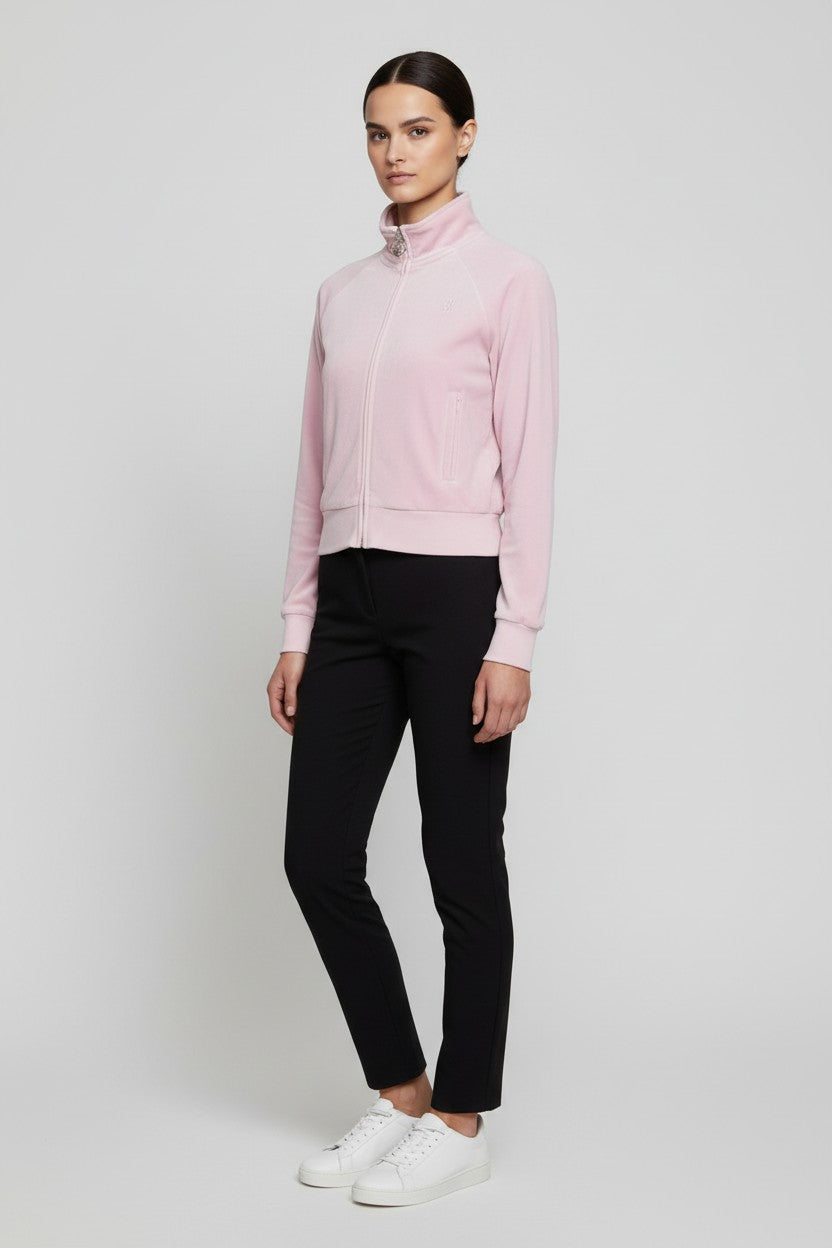 Juicy Couture Damen Kapuzenpullover Pink Größe S