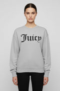 Juicy Couture Sport Damen Sweatshirt Grau Größe S
