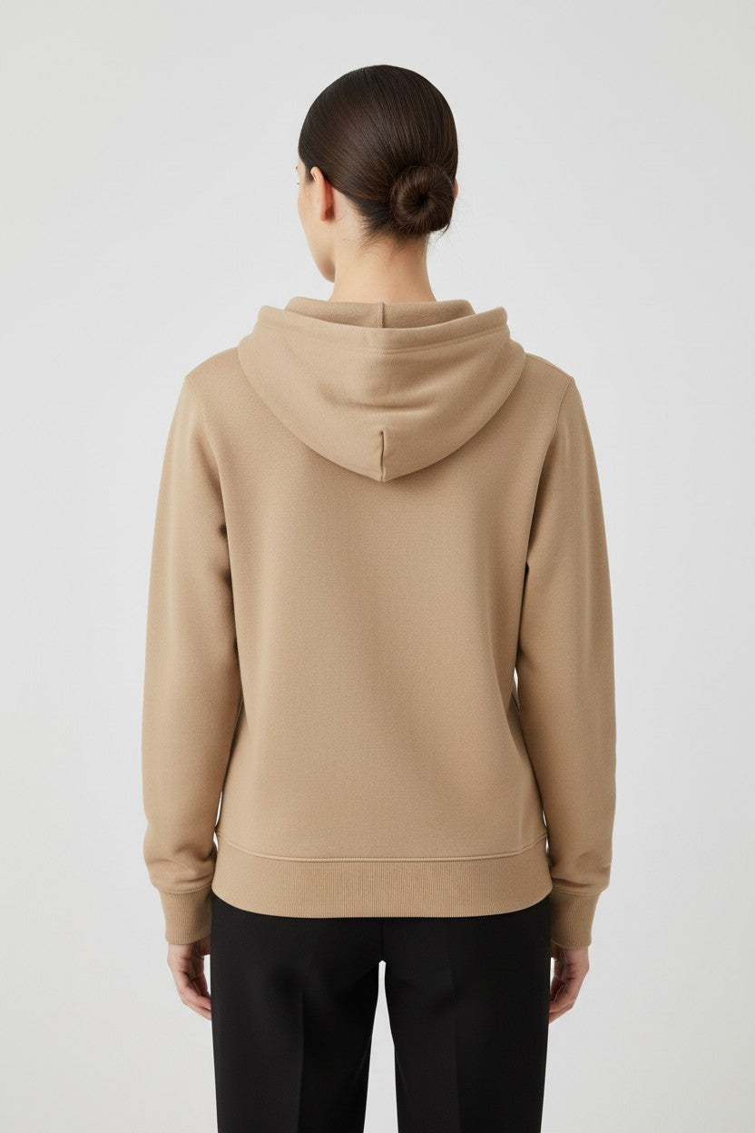 Tommy Hilfiger Damen Kapuzenpullover Beige Größe XS