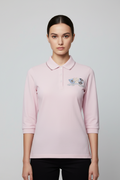 Tommy Hilfiger Damen Rugby Shirt Pink Größe S