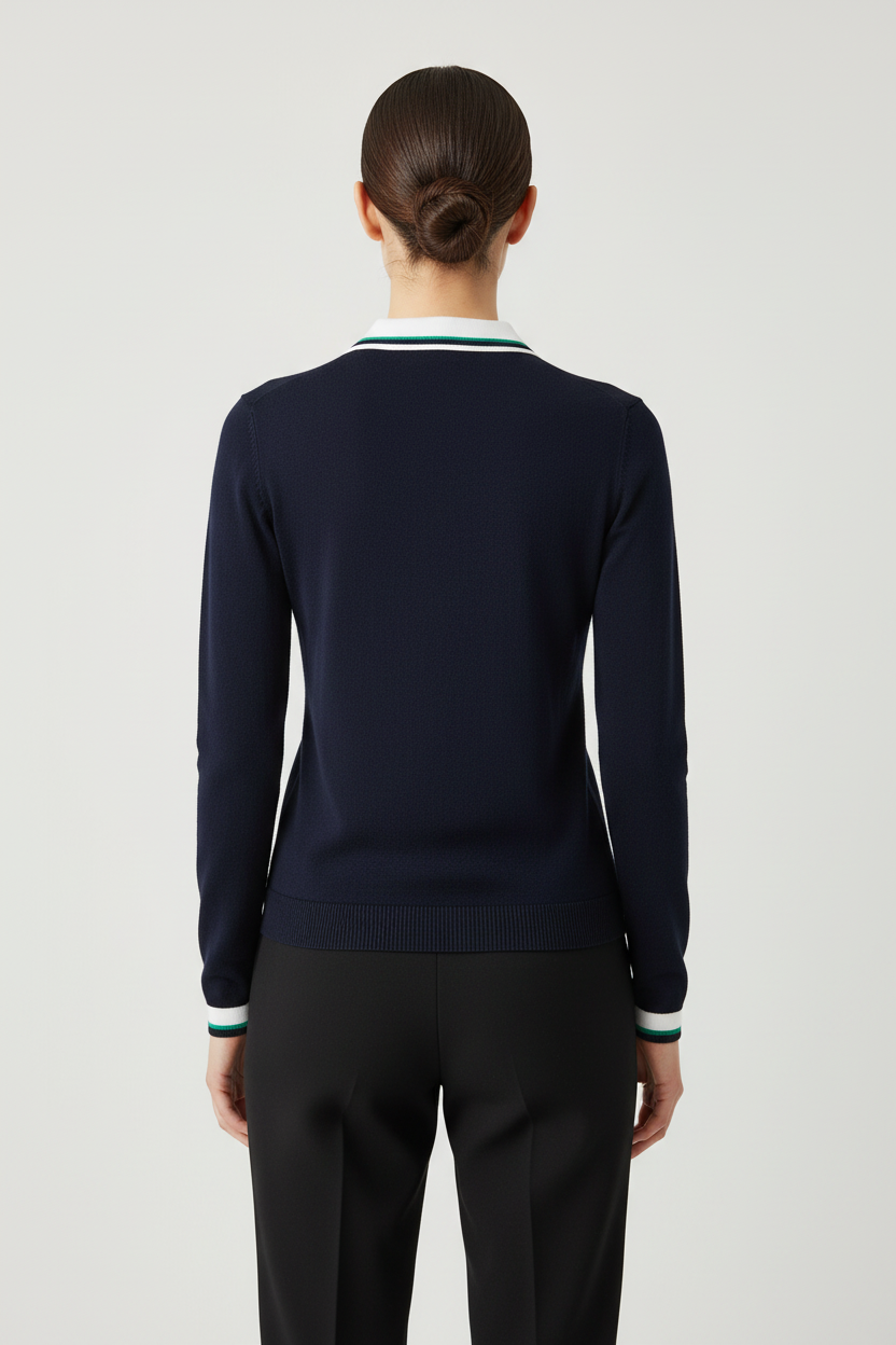 Tommy Hilfiger Damen Strickjacke Blau Größe S
