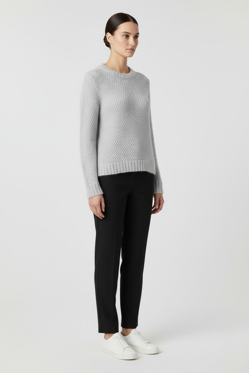 Tommy Hilfiger Damen Strickpullover Grau Größe S