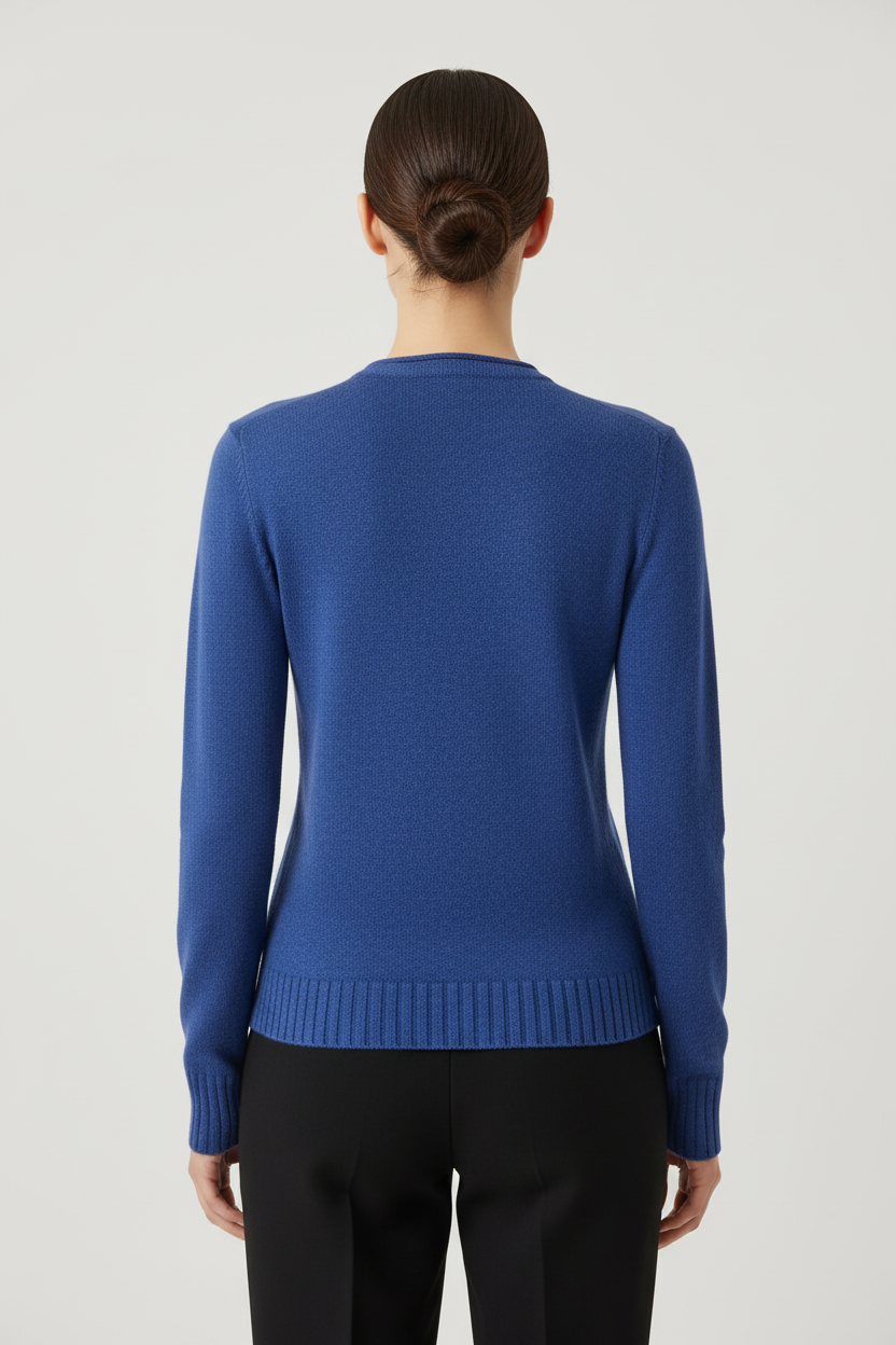 United Colors of Benetton Damen Strickjacke Blau Größe S