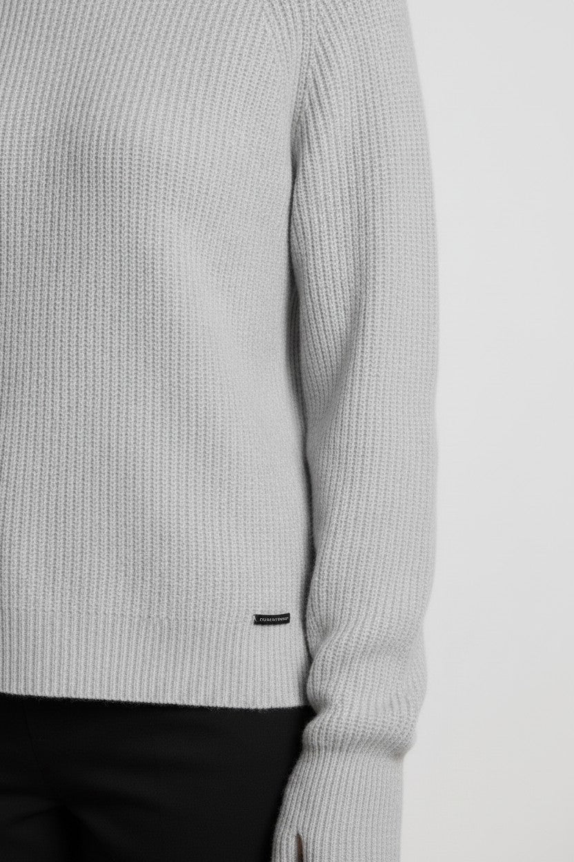 Diesel Damen Strickpullover Grau Größe XL