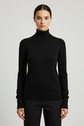 ESPRIT Damen Rollkragenpullover Schwarz Größe XS