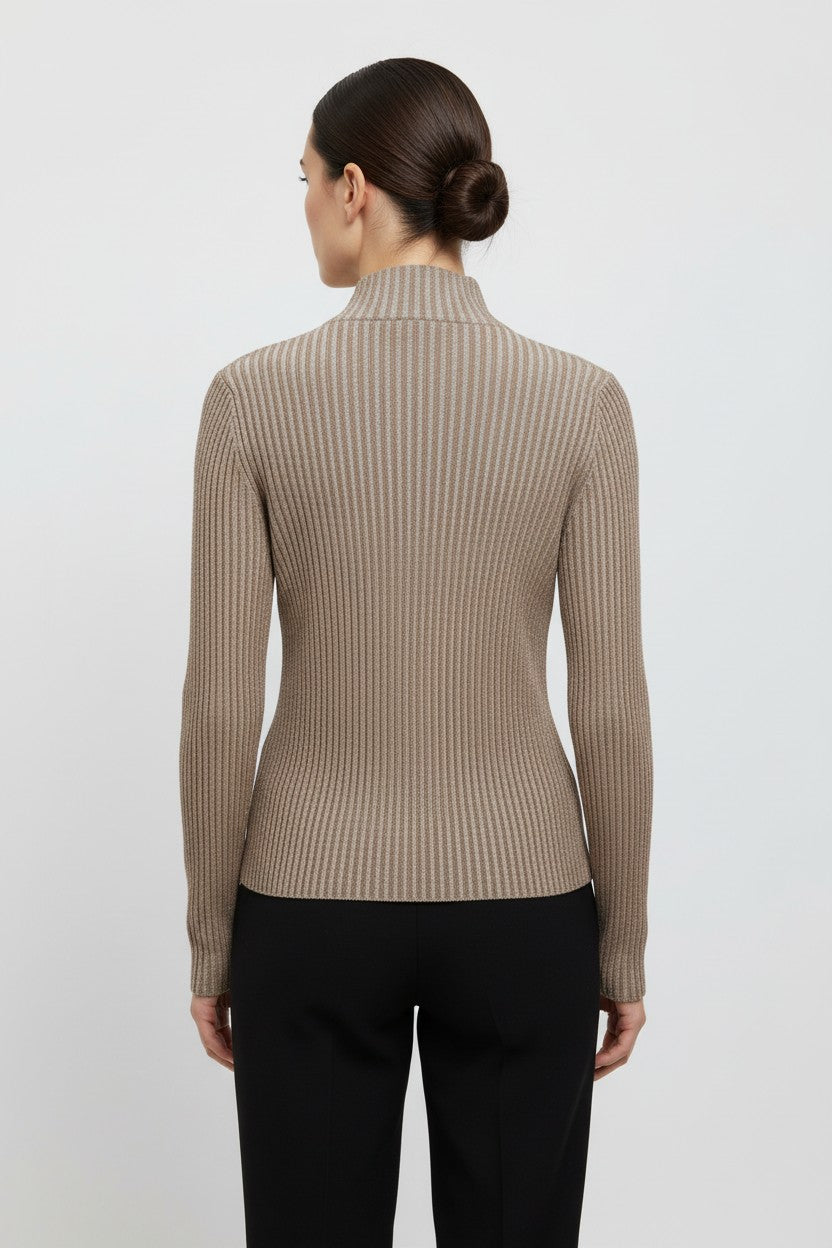 ESPRIT Damen Strickjacke Beige Größe XL