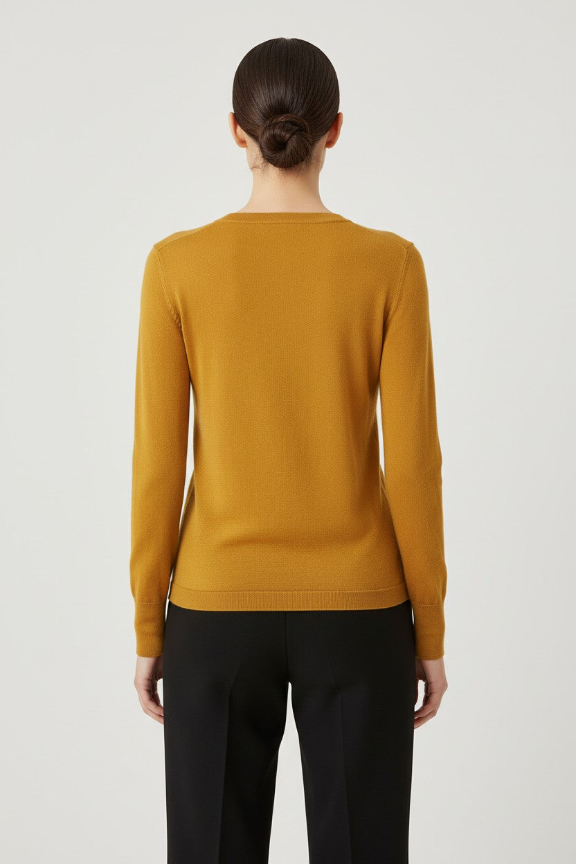ESPRIT Damen Strickjacke Gelb Größe XL