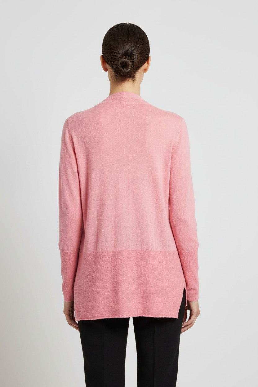 ESPRIT Damen Strickjacke Pink Größe XL