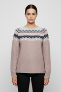 ESPRIT Damen Strickpullover Beige Grau Größe M