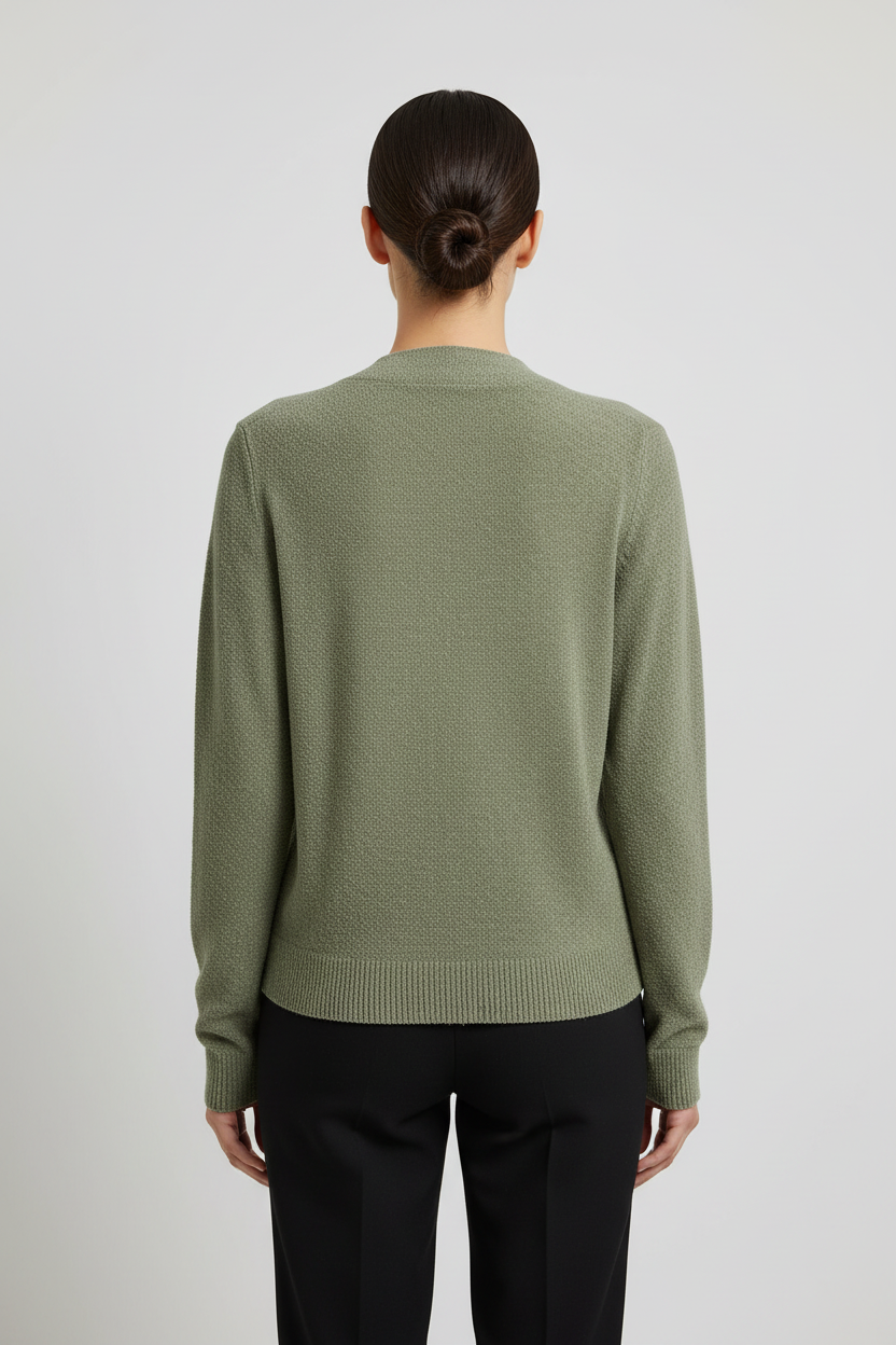 ESPRIT Damen Strickpullover Grün Größe M