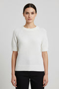 ESPRIT Damen Strickpullover Weiß Größe S