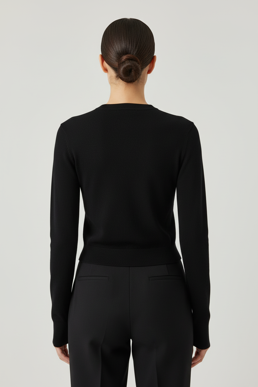 ESPRIT Damen Wickeljacke Schwarz Größe XS